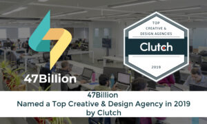 Read more about the article 47Billion Named a Top Creative and Design Agency by Clutch