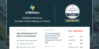 47Billion Receives Another 5-Star Rating on Clutch